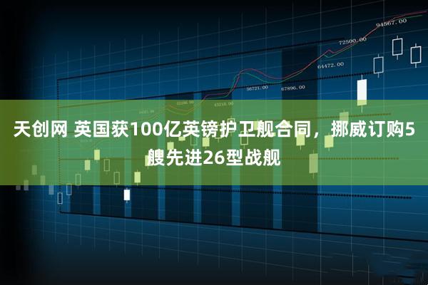 天创网 英国获100亿英镑护卫舰合同，挪威订购5艘先进26型战舰